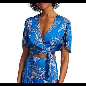 Alexis - Rylie Cropped Wrap Top